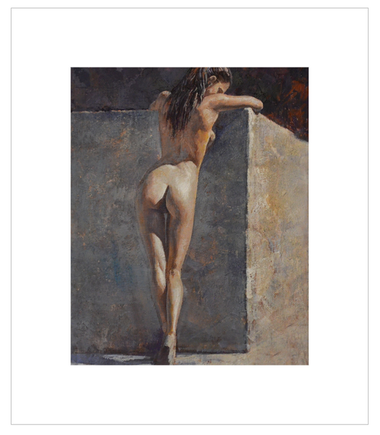 EQLE-N] Limited Edition Canvas Print - SAMUEL JOHNSON - Realism Nude Model Figure Painting