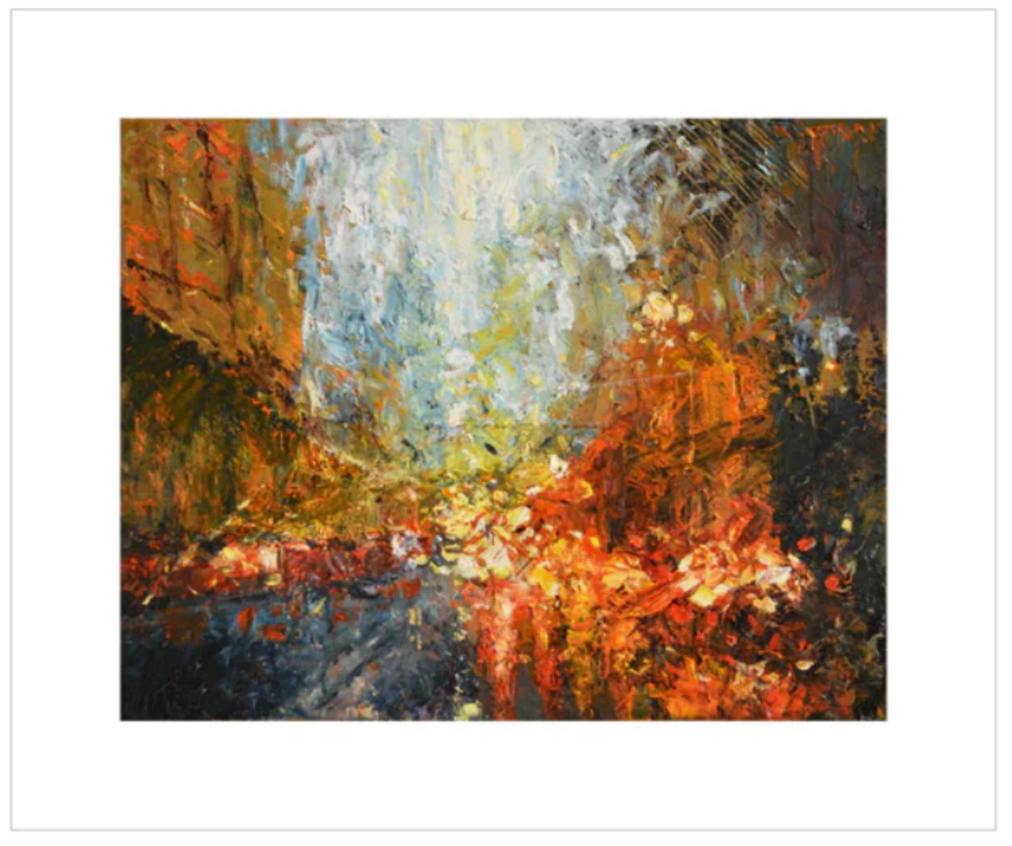 EQLE-L] Limited Edition Canvas Print - JAY JACK JUNG (1955) - Impressionism Landscape Painting - Hypnagogic