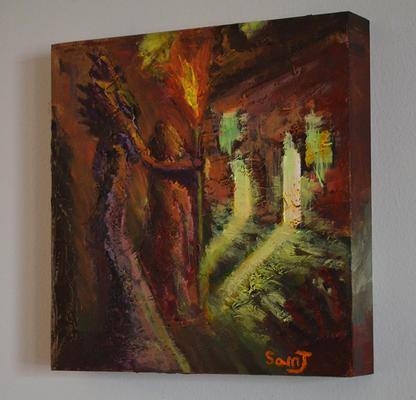 EQOP-Y] SAM JUNG - Original Painting - The Following Fantasy